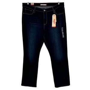 Levi’s 314 Shaping Straight Mid Rise Jeans Size 22W